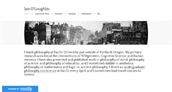 Desktop Screenshot of ianoloughlin.com
